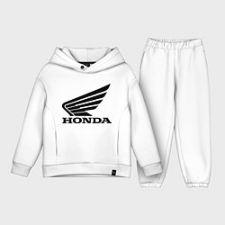 Детский костюм оверсайз Honda Motor, цвет: белый