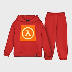 Детский костюм оверсайз Half-Life, цвет: красный