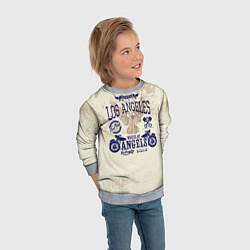 Свитшот детский Moto t-shirt 1, цвет: 3D-меланж — фото 2