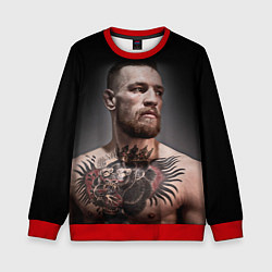 Свитшот детский Conor McGregor, цвет: 3D-красный