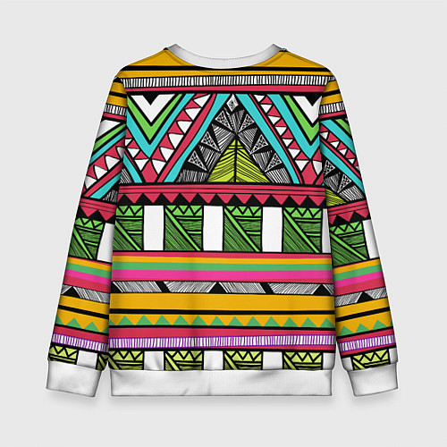 Детский свитшот Зимбабве / 3D-Белый – фото 2