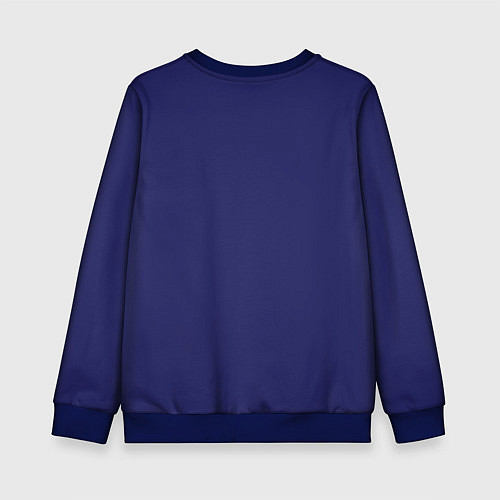 Детский свитшот А - азбука / 3D-Синий – фото 2