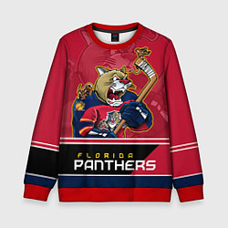 Свитшот детский Florida Panthers, цвет: 3D-красный