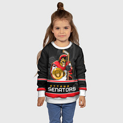 Свитшот детский Ottawa Senators, цвет: 3D-белый — фото 2