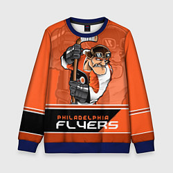 Свитшот детский Philadelphia Flyers, цвет: 3D-синий