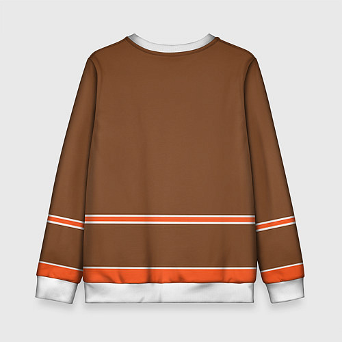 Детский свитшот Anaheim Ducks / 3D-Белый – фото 2