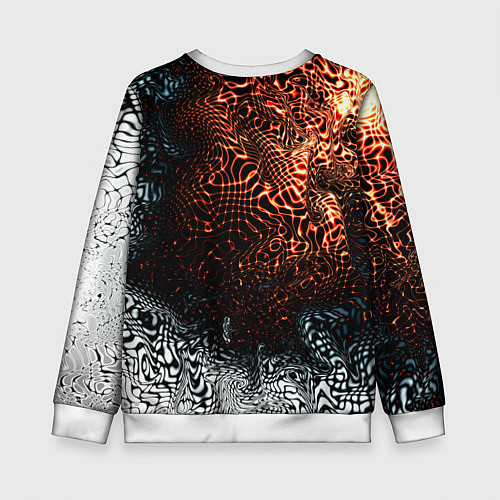 Детский свитшот Technology / 3D-Белый – фото 2