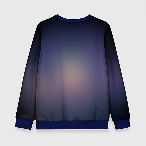 Детский свитшот Space / 3D-Синий – фото 2