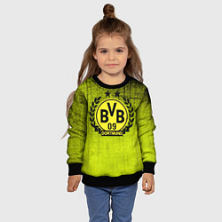 Свитшот детский Borussia5, цвет: 3D-черный — фото 2