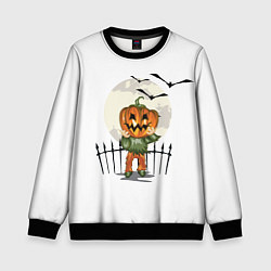 Свитшот детский Halloween, цвет: 3D-черный