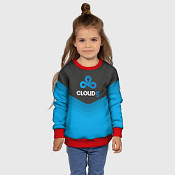 Свитшот детский Cloud 9 Uniform, цвет: 3D-красный — фото 2