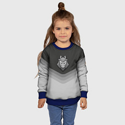 Свитшот детский G2 Esports Uniform, цвет: 3D-синий — фото 2