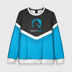 Свитшот детский Team Liquid Uniform, цвет: 3D-белый