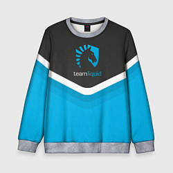 Свитшот детский Team Liquid Uniform, цвет: 3D-меланж