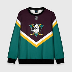Свитшот детский NHL: Anaheim Ducks, цвет: 3D-черный