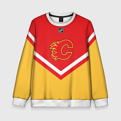 Свитшот детский NHL: Calgary Flames, цвет: 3D-белый