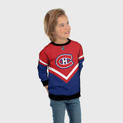 Свитшот детский NHL: Montreal Canadiens, цвет: 3D-черный — фото 2