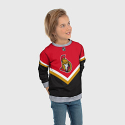 Свитшот детский NHL: Ottawa Senators, цвет: 3D-меланж — фото 2