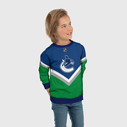 Свитшот детский NHL: Vancouver Canucks, цвет: 3D-синий — фото 2