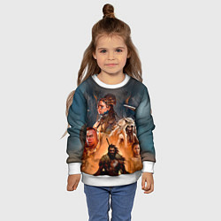 Свитшот детский Far Cry: Primal, цвет: 3D-белый — фото 2