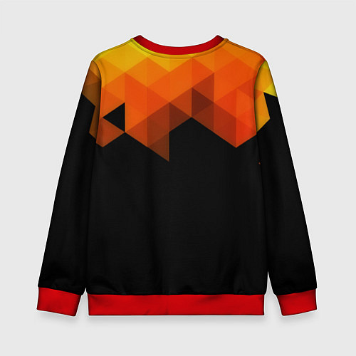 Детский свитшот Trianse / 3D-Красный – фото 2