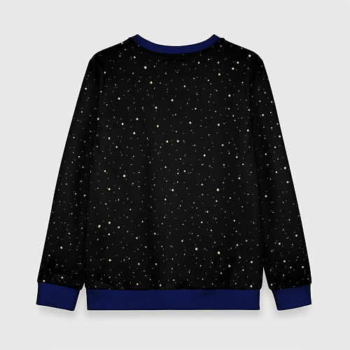 Детский свитшот Лунный наездник / 3D-Синий – фото 2