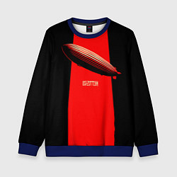 Свитшот детский Led Zeppelin: Red line, цвет: 3D-синий