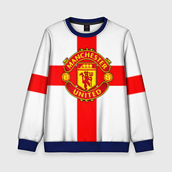 Свитшот детский Manchester Utd: England, цвет: 3D-синий