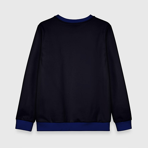 Детский свитшот Агент охраны труда / 3D-Синий – фото 2