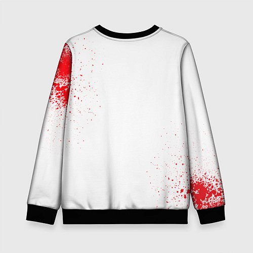 Детский свитшот HellRaisers: White collection / 3D-Черный – фото 2