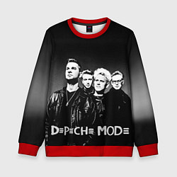 Свитшот детский Depeche Mode: mono, цвет: 3D-красный