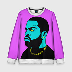 Детский свитшот Ice Cube: Neon colour