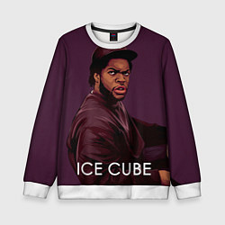 Свитшот детский Ice Cube: LA, цвет: 3D-белый