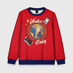 Свитшот детский Fallout: Nuka Cola, цвет: 3D-синий
