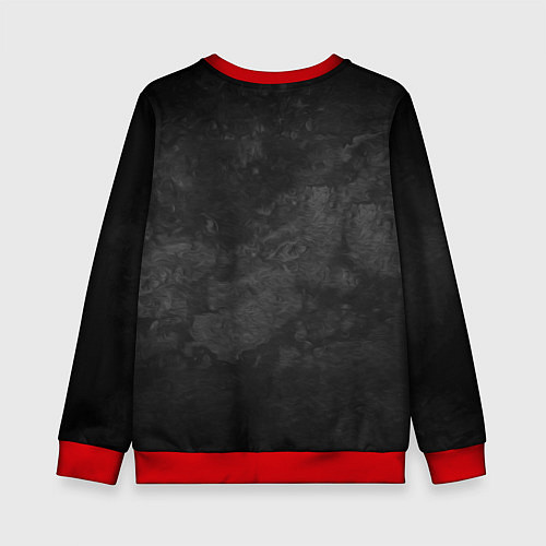 Детский свитшот Его величество Михаил / 3D-Красный – фото 2