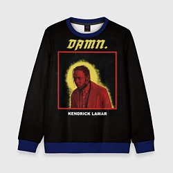Свитшот детский Kendrick Lamar: DAMN, цвет: 3D-синий