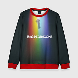 Свитшот детский Imagine Dragons, цвет: 3D-красный