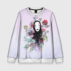 Детский свитшот Безликий в цветах