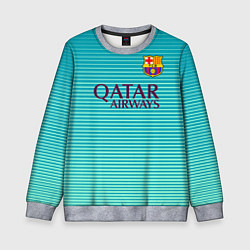 Детский свитшот Barcelona FC: Aqua