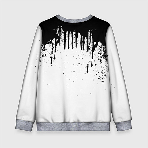 Детский свитшот Нефть / 3D-Меланж – фото 2