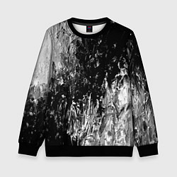 Свитшот детский GRAY&BLACK, цвет: 3D-черный