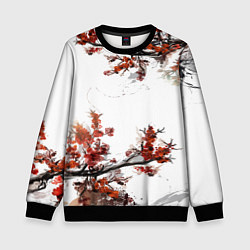 Свитшот детский САКУРА, цвет: 3D-черный