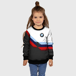 Свитшот детский BMW M SPORT, цвет: 3D-черный — фото 2