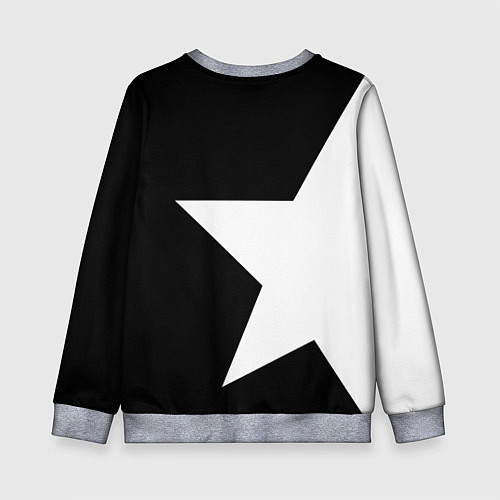Детский свитшот FC Juventus: Star / 3D-Меланж – фото 2