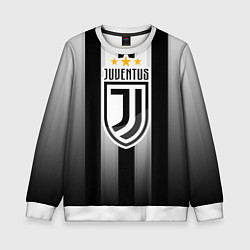 Свитшот детский Juventus FC: New logo, цвет: 3D-белый