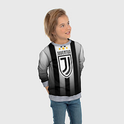 Свитшот детский Juventus FC: New logo, цвет: 3D-меланж — фото 2