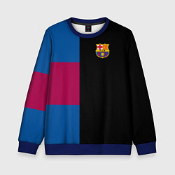 Детский свитшот Barcelona FC: Black style