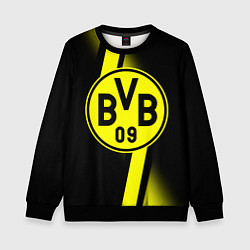 Свитшот детский FC Borussia Dortmund: Storm, цвет: 3D-черный
