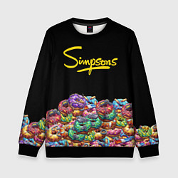 Детский свитшот Simpsons Donuts