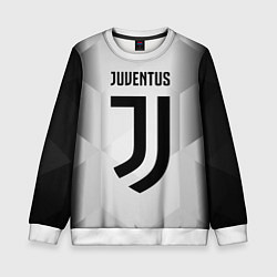 Свитшот детский FC Juventus: Silver Original, цвет: 3D-белый